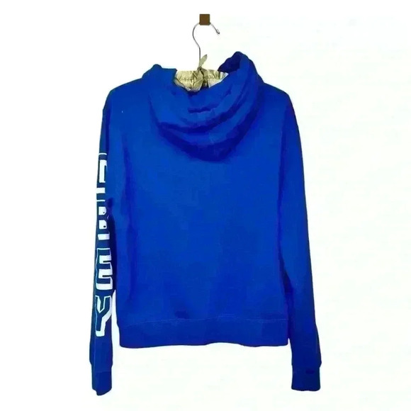 Obey Worldwide Hoodie Sweatshirt kids Large Blue Logo Skater Streetwear - Picture 2 of 4